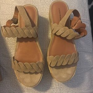 Lucky brand, platform shoes